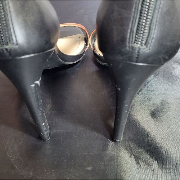 BCBG PARIS ANKLE STRAP OPEN TOES HIGH HEEL STILETTOS PUMP SANDAL - Picture 10 of 15